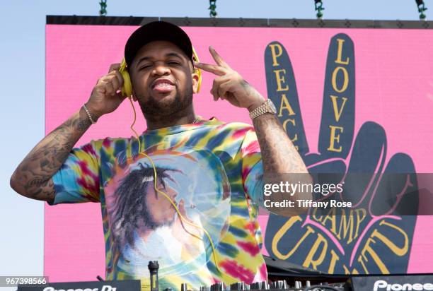 Mustard attends the 8th Annual Pedal On The Pier Fundraiser at Santa Monica Pier on June 3, 2018 in Santa Monica, California.