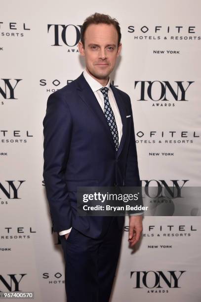 Harry Hadden-Paton attends the Tony Honors Cocktail Party Presenting The 2018 Tony Honors For Excellence In The Theatre And Honoring The 2018 Special...