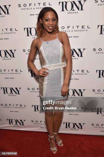 Hailey Kilgore attends the Tony Honors Cocktail Party Presenting The 2018 Tony Honors For Excellence In The Theatre And Honoring The 2018 Special...