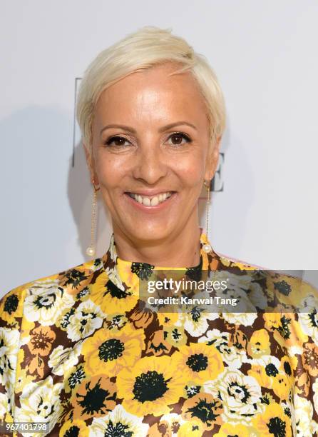 Anne-Marie Curtis attends The ELLE List 2018 at Spring at Somerset House on June 4, 2018 in London, England.