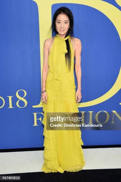 Vera Wang attends the 2018 CFDA Fashion Awards at Brooklyn Museum on June 4, 2018 in New York City.