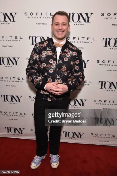 Michael Arden attends the Tony Honors Cocktail Party Presenting The 2018 Tony Honors For Excellence In The Theatre And Honoring The 2018 Special...