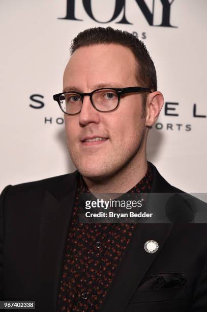 Dane Laffrey attends the Tony Honors Cocktail Party Presenting The 2018 Tony Honors For Excellence In The Theatre And Honoring The 2018 Special Award...