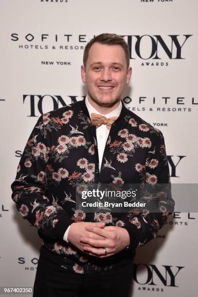 Michael Arden attends the Tony Honors Cocktail Party Presenting The 2018 Tony Honors For Excellence In The Theatre And Honoring The 2018 Special...
