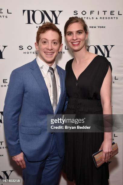 Ethan Slater attends the Tony Honors Cocktail Party Presenting The 2018 Tony Honors For Excellence In The Theatre And Honoring The 2018 Special Award...