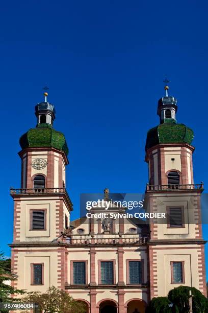 France, Alsace, Bas-Rhin, Abbatiale d'Ebersmunster.