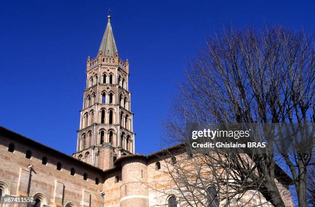 Saint Sernin church, Haute Garonne on March 21, 2011 in Toulouse, France.