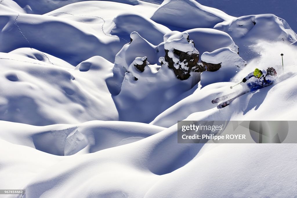 Ski In La Plagne, Savoy, France