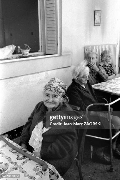 Hospice Chiavary à Arles en France, le 13 juillet 1979.