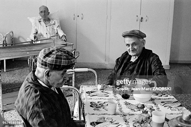 Hospice Chiavary à Arles en France, le 13 juillet 1979.