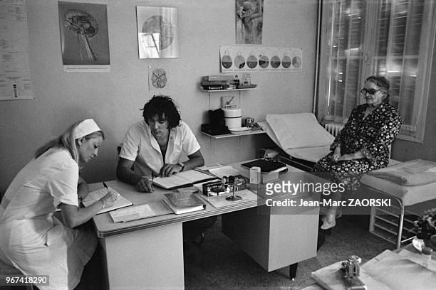 Hospice Chiavary à Arles en France, le 13 juillet 1979.