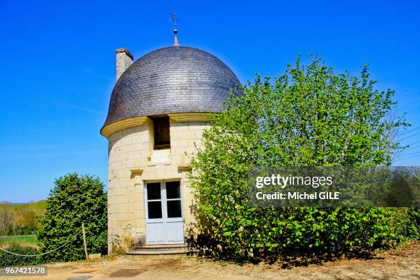La grande Vignole, domaine troglodytique, Turquant, Maine et Loire, France.