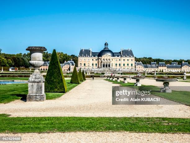 Jardin de Vaux-le-Vicomte, Maincy, Seine et Marne, France.