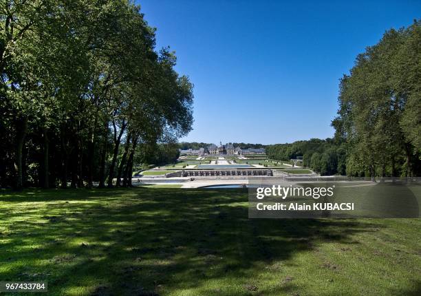 Chateau de Vaux-le-Vicomte, Maincy, Seine et Marne, France.