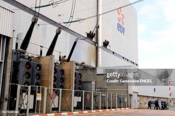 Centrale nucléaire de Fessenheim, 24 mai 2011, Haut-Rhin, Alsace, France.