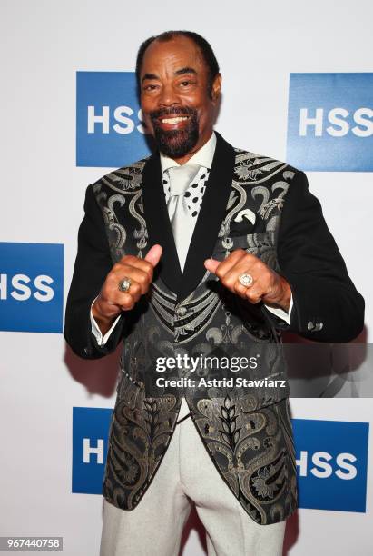 Former Player, New York Knicks Walt "Clyde" Frazier attends The Hospital for Special Surgery 35th Tribute Dinner at the American Museum of Natural...