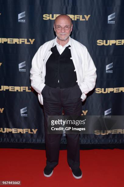 Moses Znaimer attends the Columbia Pictures' "Superfly" Toronto special screening at Scotiabank Theatre on June 4, 2018 in Toronto, Canada.
