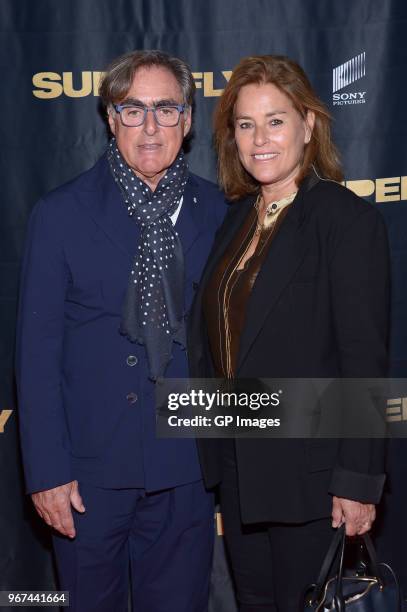 Michael Budman and Diane Bald attend the Columbia Pictures' "Superfly" Toronto special screening at Scotiabank Theatre on June 4, 2018 in Toronto,...