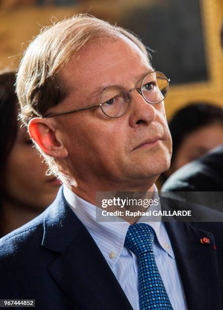 Richard Collasse, Président Directeur Général de Chanel Japon lors de l'inauguration des Chrysanthèmes géants Ozukuri de Shinjuku Gyo du Palais...