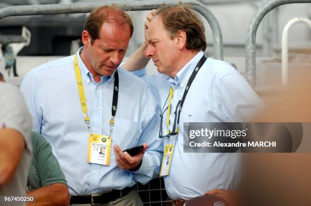 Christian Prudhomme et Patrice Clerc.