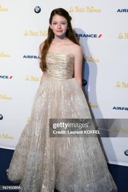 Mackenzie Foy lors de la première du film 'Le Petit Prince' pendant le 68eme Festival du Film Annuel au Palais des Festivals le 22 mai 2015, Cannes,...