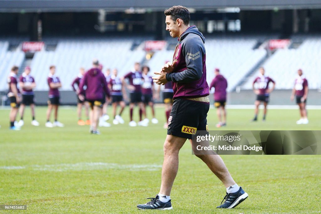 Queensland Maroons Captain's Run