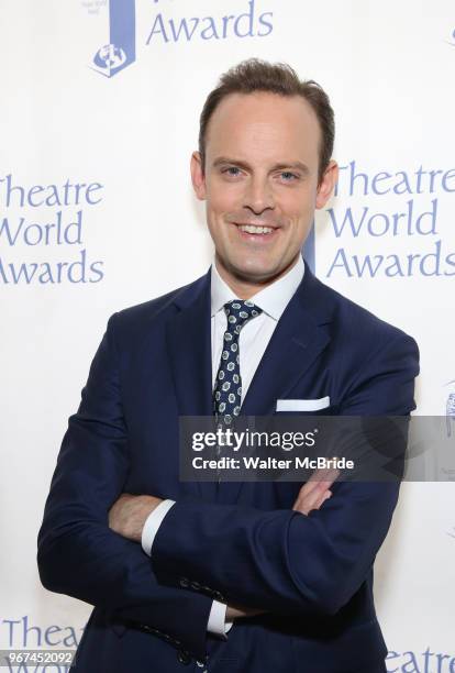 Harry Hadden-Paton attends the 74th Annual Theatre World Awards at Circle in the Square on June 4, 2018 in New York City.