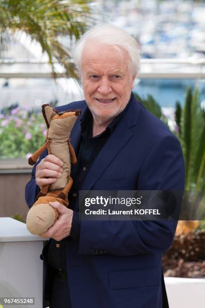 André Dussolier lors du photocall du film 'Le Petit Prince' pendant le 68eme Festival du Film Annuel au Palais des Festivals le 22 mai 2015, Cannes,...