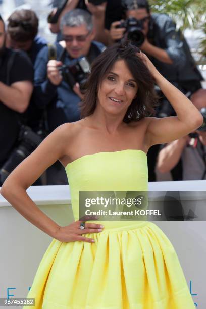 Florence Foresti lors du photocall du film 'Le Petit Prince' pendant le 68eme Festival du Film Annuel au Palais des Festivals le 22 mai 2015, Cannes,...