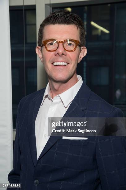 Gavin Lee attends the 2018 Tony Honors For Excellence In The Theatre and 2018 Special Award Recipients Cocktail Party at the Sofitel Hotel on June 4,...