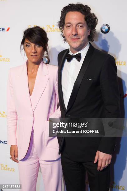 Florence Foresti et Guillaume Gallienne lors de la première du film 'Le Petit Prince' pendant le 68eme Festival du Film Annuel au Palais des...