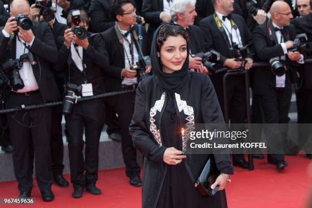 Sareh Bayat lors de la première du film 'La glace et le ciel' et de la cérémonie de clôture du 68eme Festival du Film Annuel au Palais des Festivals...