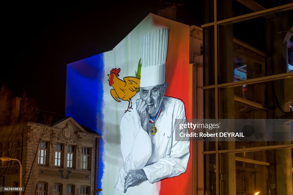 Fresque Paul Bocuse Lyon