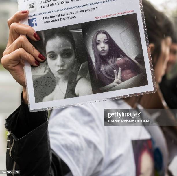 Photo d'Inès Baritel, agée de 15 ans, disparue depuis le 24 Mars 2015 de Roanne. Certains indices peuvent faire penser à un départ pour le djihad. La...