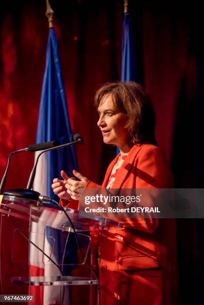 Laurence Rossignol, Ministre des Familles, de l'Enfance et des Droits des femmes a participé aux 'Etats Ge?ne?raux de l?e?galite? Femmes/Hommes dans...