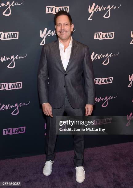 Darren Star attends the "Younger" Season 5 Premiere Party at Cecconi's Dumbo on June 4, 2018 in Brooklyn, New York.