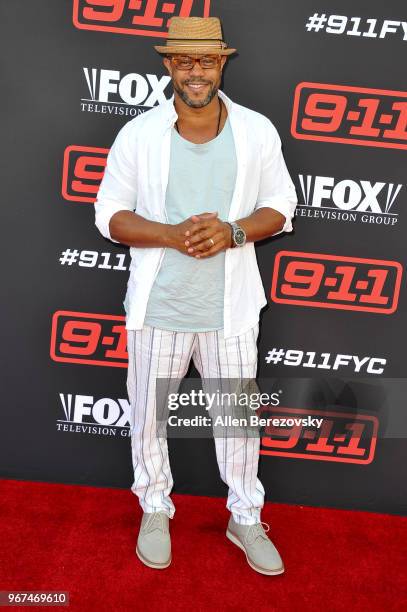 Actor Rockmond Dunbar attends the FYC Event for Fox's "9-1-1" at Saban Media Center on June 4, 2018 in North Hollywood, California.