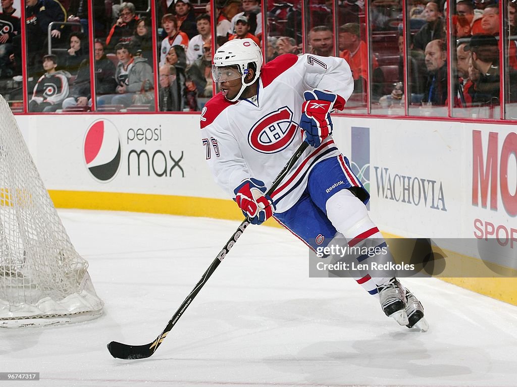 Montreal Canadiens v Philadelphia Flyers