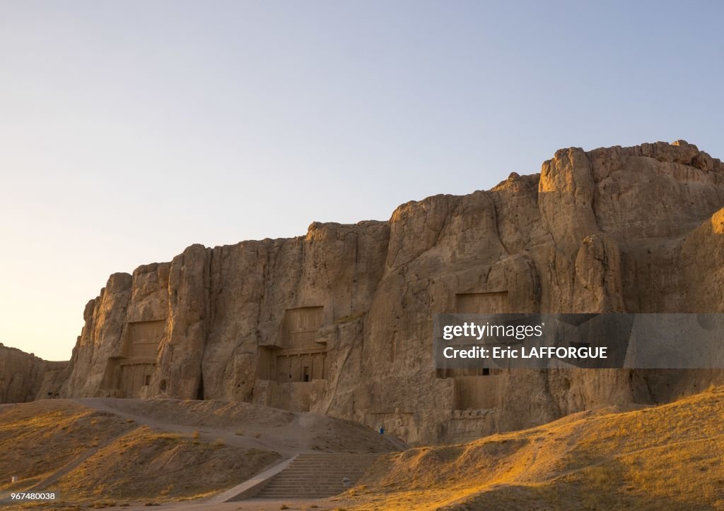 Achaemenian Royal Tombs In Naqsh-e Rustam Necropolis, Fars Province, Shiraz, Iran