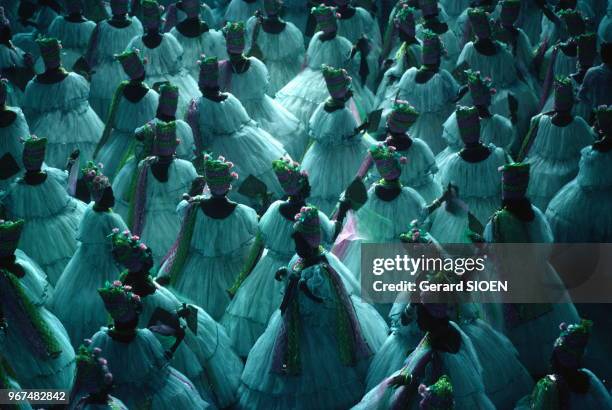 Brésil, état Rio de Janeiro, carnaval de Rio de Janeiro, ambiance sur le sambodrome//Brazil, Rio de Janeiro state, Rio de Janeiro carnival,...