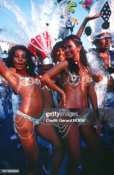 Brésil, état de Rio de Janeiro, carnaval de Rio de Janeiro, ambiance sur le sambodrome//Brazil, Rio de Janeiro state, Rio de Janeiro carnival,...