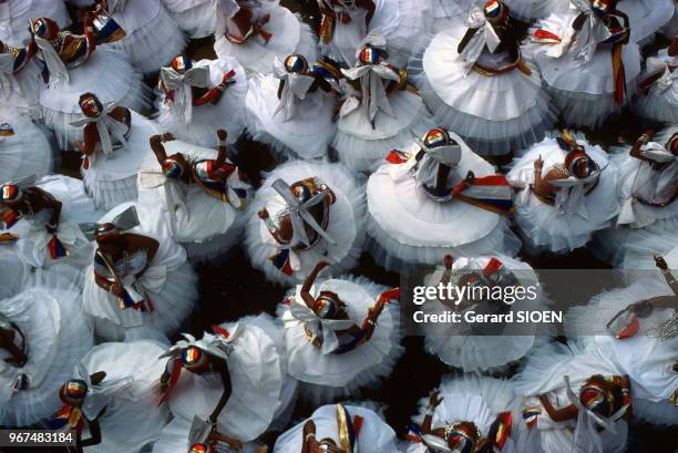 Brésil, état Rio de Janeiro, carnaval de Rio de Janeiro, ambiance sur le sambodrome//Brazil, Rio de Janeiro state, Rio de Janeiro carnival,...