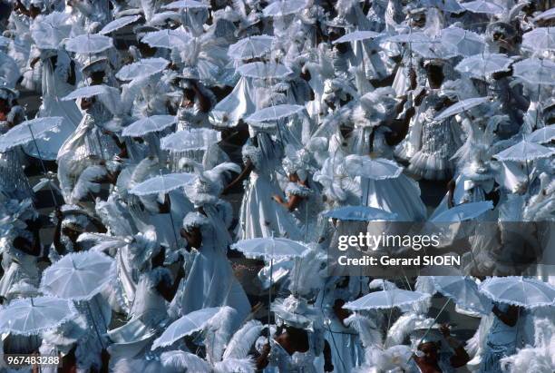 Brésil, état Rio de Janeiro, carnaval de Rio de Janeiro, ambiance sur le sambodrome//Brazil, Rio de Janeiro state, Rio de Janeiro carnival,...