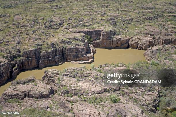 Aerial photography. Nitmiluk National Park & Katherine gorge. Near Katherine. Northern Territory. Australia.