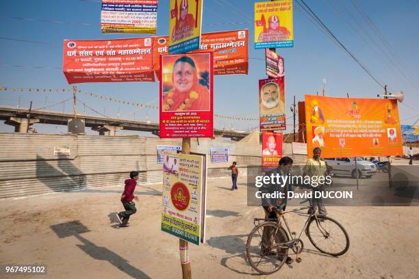 La foire de la spiritualité, Kumbha Mela, Allahabad, en Inde.