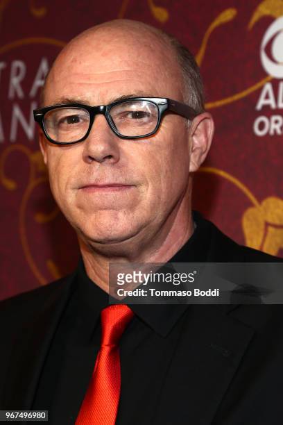 Michael Gaston attends the Premiere Of CBS All Access' "Strange Angel" at Avalon on June 4, 2018 in Hollywood, California.