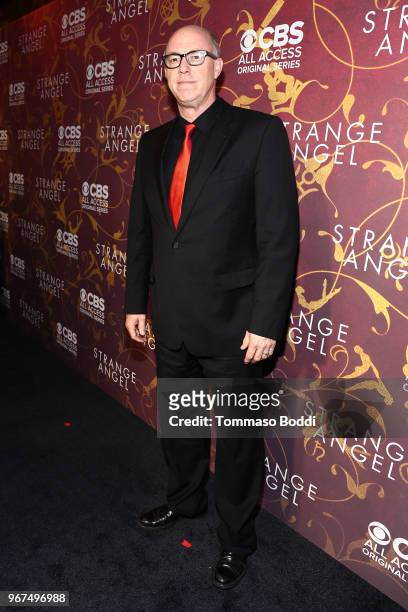 Michael Gaston attends the Premiere Of CBS All Access' "Strange Angel" at Avalon on June 4, 2018 in Hollywood, California.