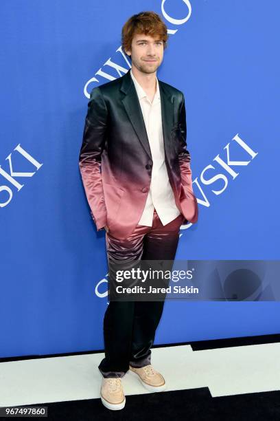 Sander Lak attends the 2018 CFDA Fashion Awards at Brooklyn Museum on June 4, 2018 in New York City.