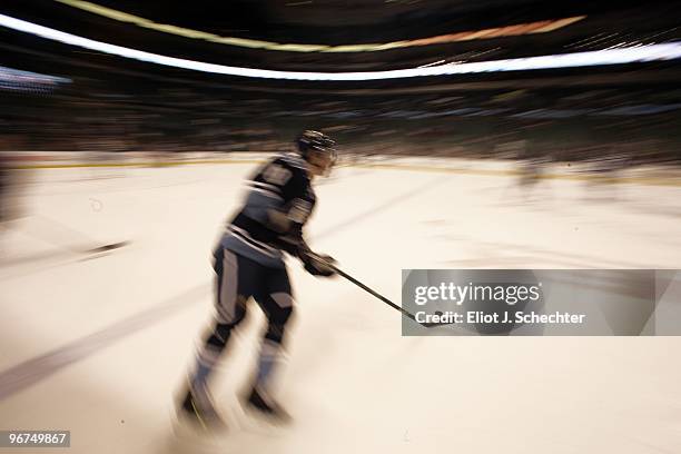 David Booth of the Florida Panthers skates the ice prior to the start of the game against the Boston Bruins at the BankAtlantic Center on February...