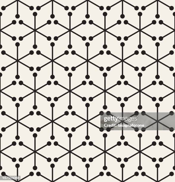 seamless geometric pattern - off white texture background stock illustrations